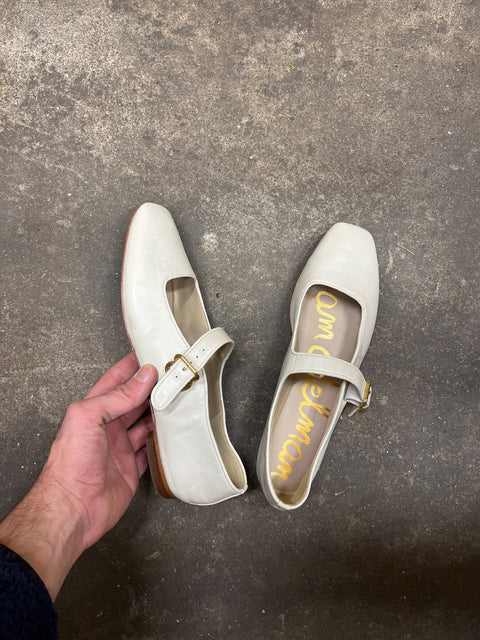 Sam Edelman Leather Mary Janes, Size US 9.5 W