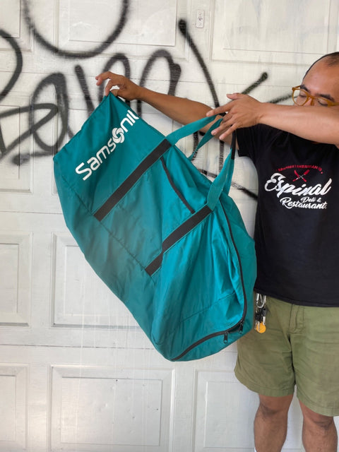 Samsonite Huuggee Turquoise Duffel Bag