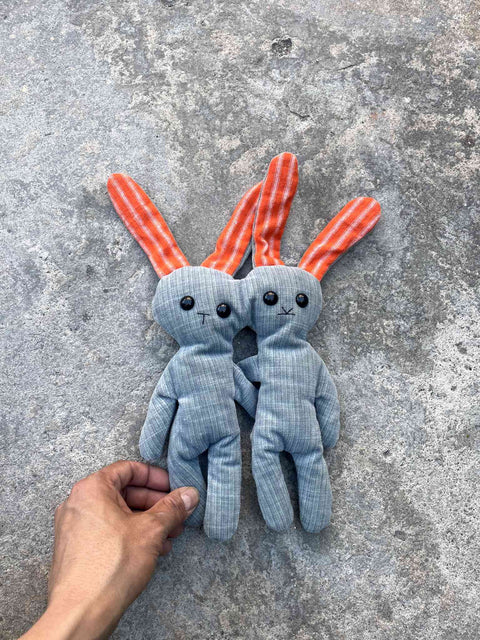 Scary Yet Super Cute Bunny Twins Doll