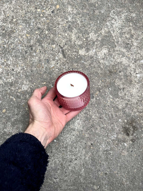 Scented Candle That Smells Like Rose & Sandalwood