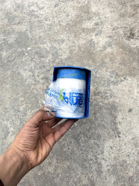 Scotch Blue Painter Concrete Camouflage