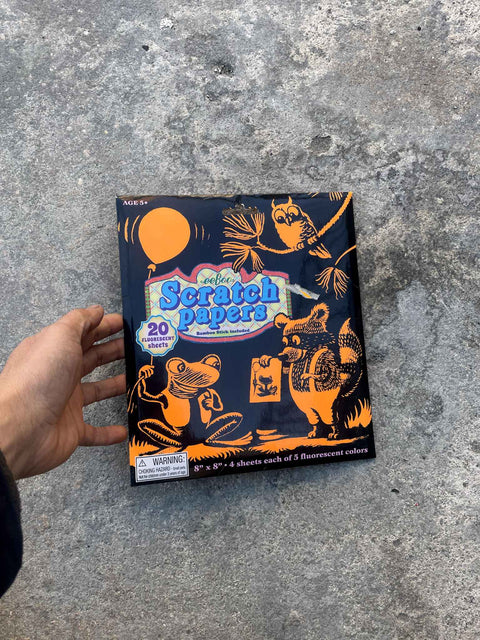 Scratch Paper Art Set
