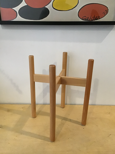 Modern Wooden Plant Stand