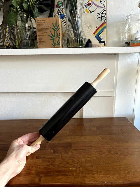 Serious Black Rolling Pin