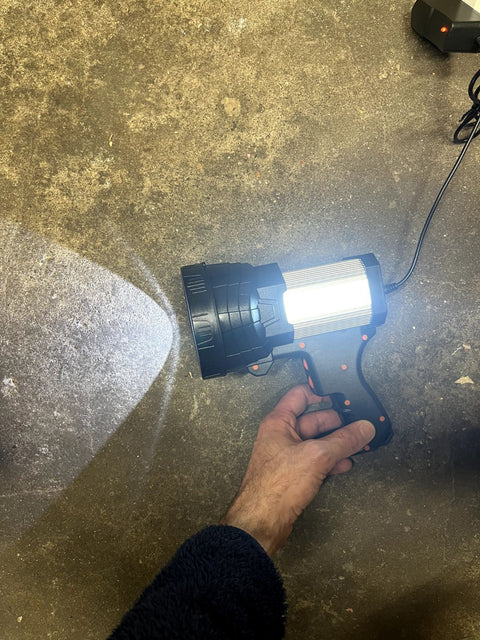 Serious Rechargeable Spotlight With Multiple Modes