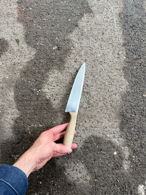 Serious Schmidt Bros Stainless Steel Chef Knife