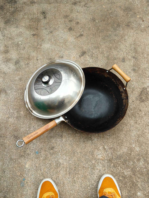 Serious Sur La Table Wok and Lid