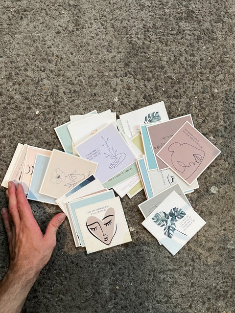 Set Of Affirmation Cards