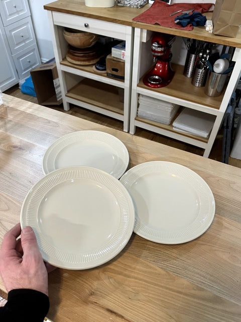Set Of Three Cute Dessert Plates