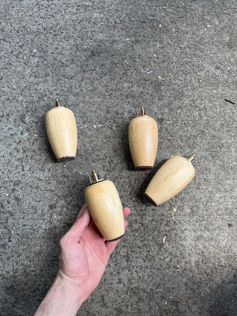 Set Of Wooden Furniture Legs