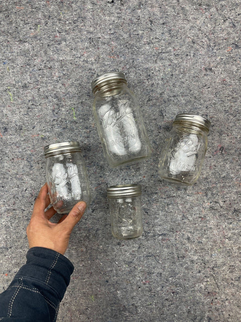 Set of Ball Mason Jars