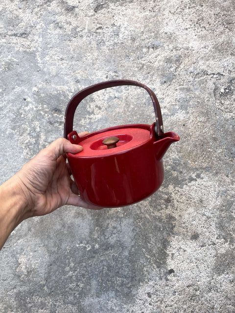 Sexy Marimekko Red Teapot