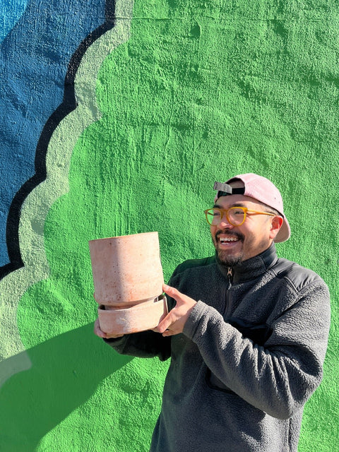 Sexy Terra Cotta Planter Pot, 7"