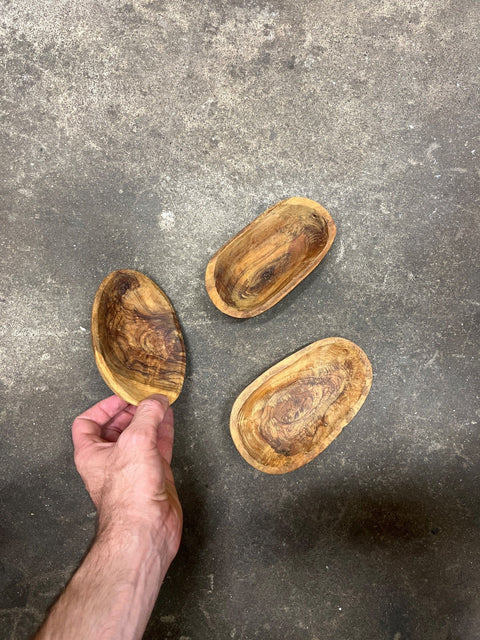 Sexy Wooden Olive Wood Lil' Bowls