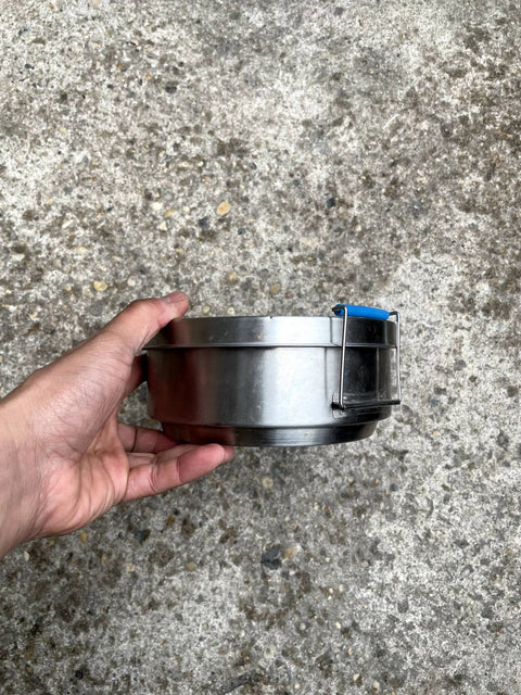 Shallow Small Hours Stainless Steel Food Container