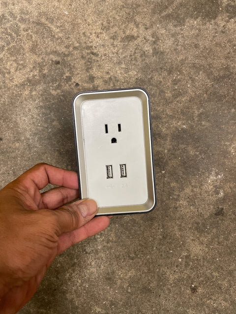 Sharper Image USB Charging Wall Outlet