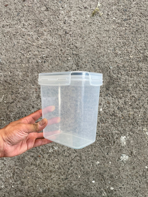 Shorty Plastic Storage Container