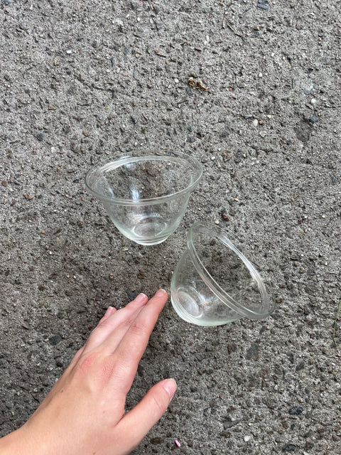 Shrimp Cocktail Glass Bowls