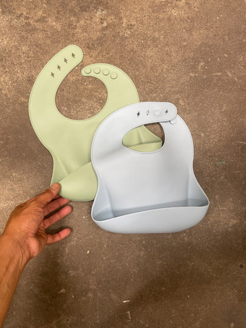 Silicone Baby Bibs Set