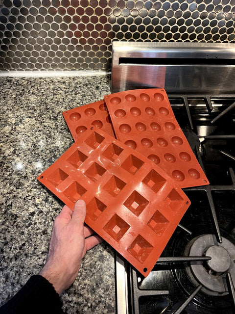 Silicone Candy Or Chocolate Molds Set