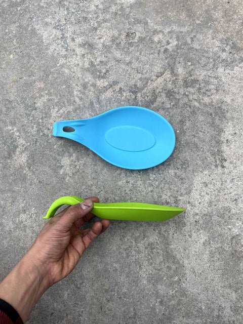 Silicone Spoon Holder Set