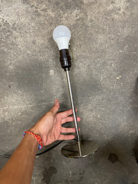 Silver Modern Desk Lamp