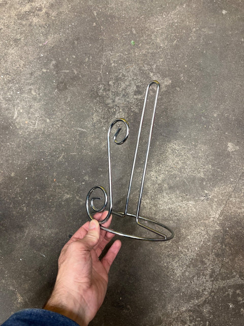 Silver Paper Towel Holder