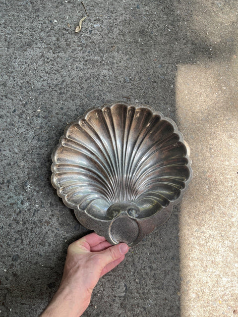 Silver Shell Dish