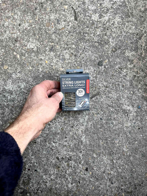 Silver String Lights With Remote