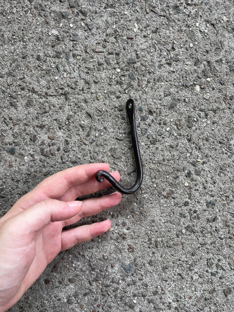 Simple Black Metal Hook