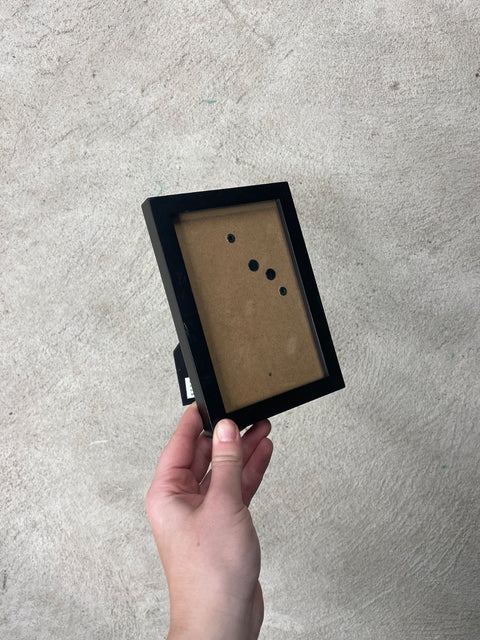 Simple Black Picture Frame, 4x6"
