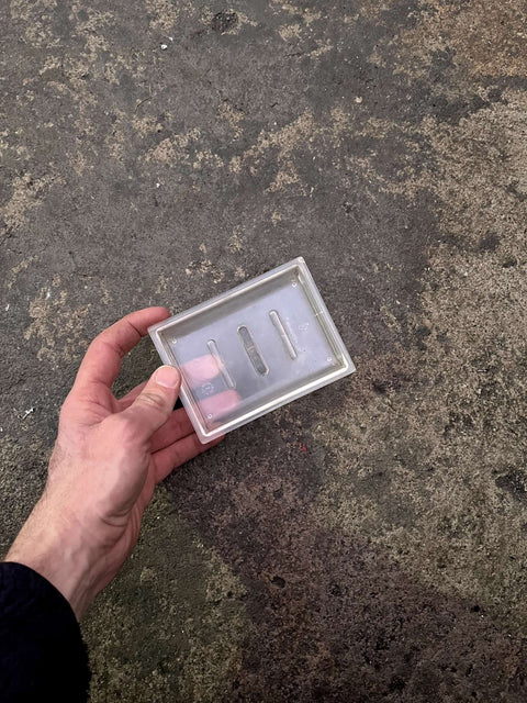 Simple Clear Soap Dish