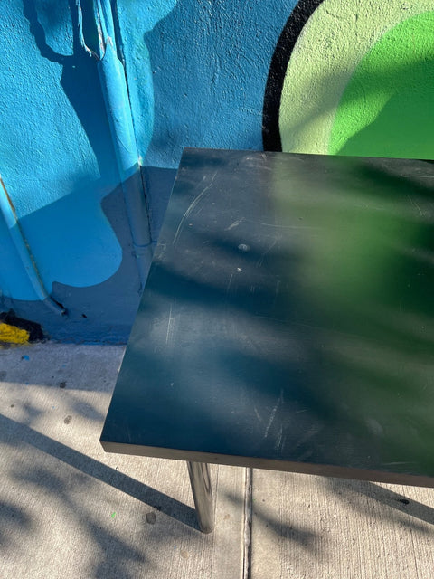 Simple IKEA Black Desk / Table, W39xD23xH29"