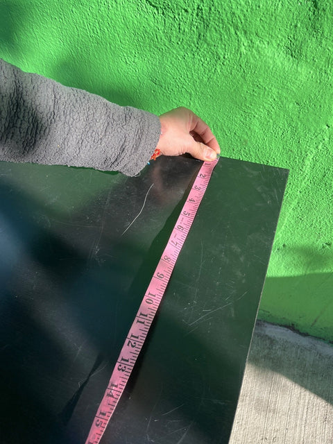 Simple IKEA Black Desk / Table, W39xD23xH29"