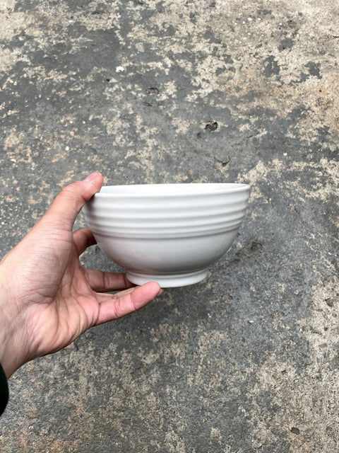 Simple White Bowl