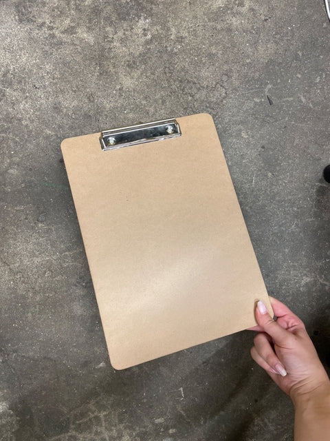 Simple Wooden Clipboard