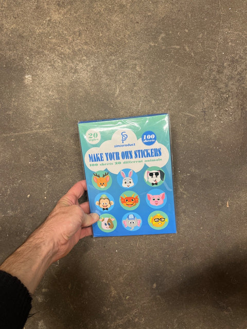 Sinceroduct Make Your Own Stickers Kit