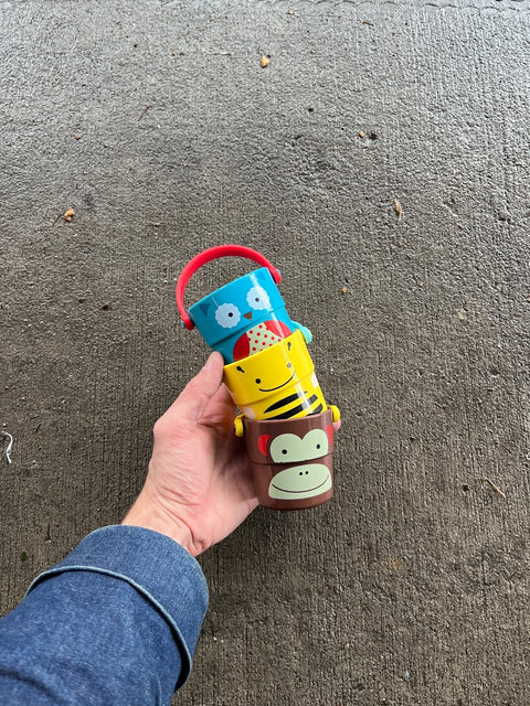 Skip Hop Stacking Bath Buckets