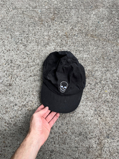 Skull Black Baseball Cap