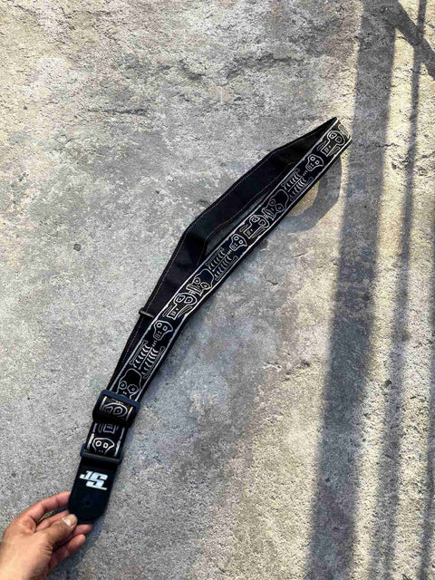 Skull Pattern Guitar Strap