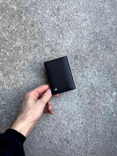 Sleek Black BMW Cards Holder