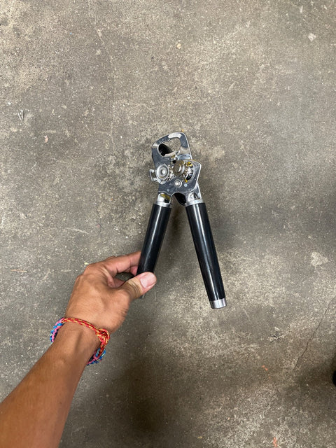 Sleek Black Can Opener