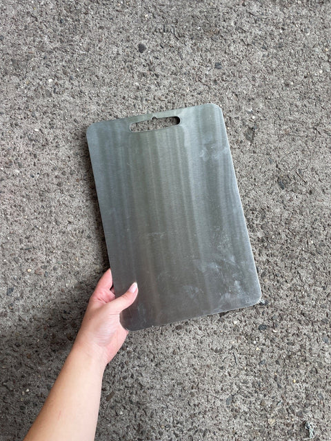 Sleek Titanium Cutting Board