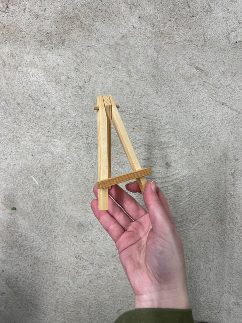 Small Wooden Display Easel