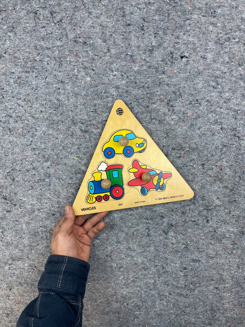 Small World Toys Vehicle Puzzle