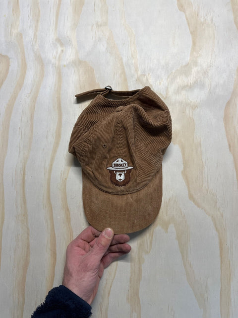 Smokey Bear Corduroy Cap