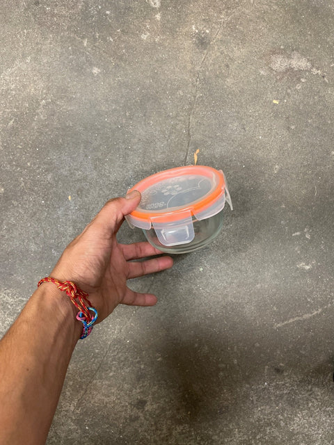 SnapWare Round Glass Food Container