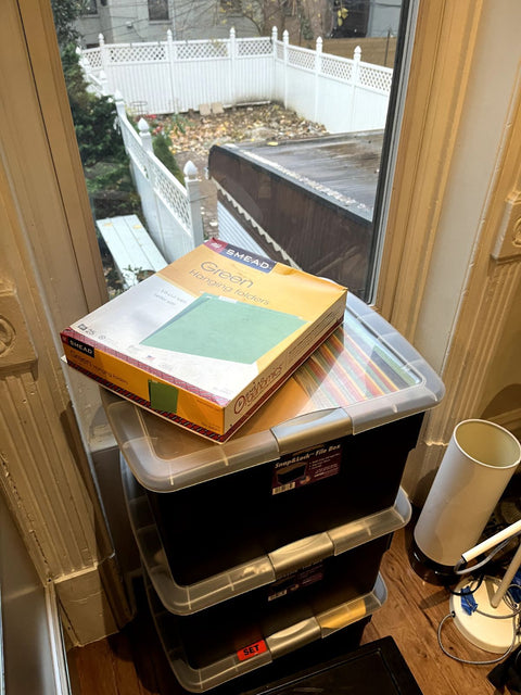 Snap & Lock File Box & Bunch Of Hanging Folders