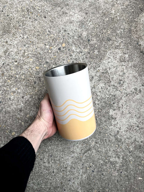 Society 6 Peach & Off White Wine Chiller