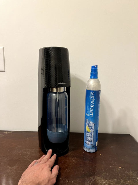 SodaStream Sparkling Water Maker & Gas Canister